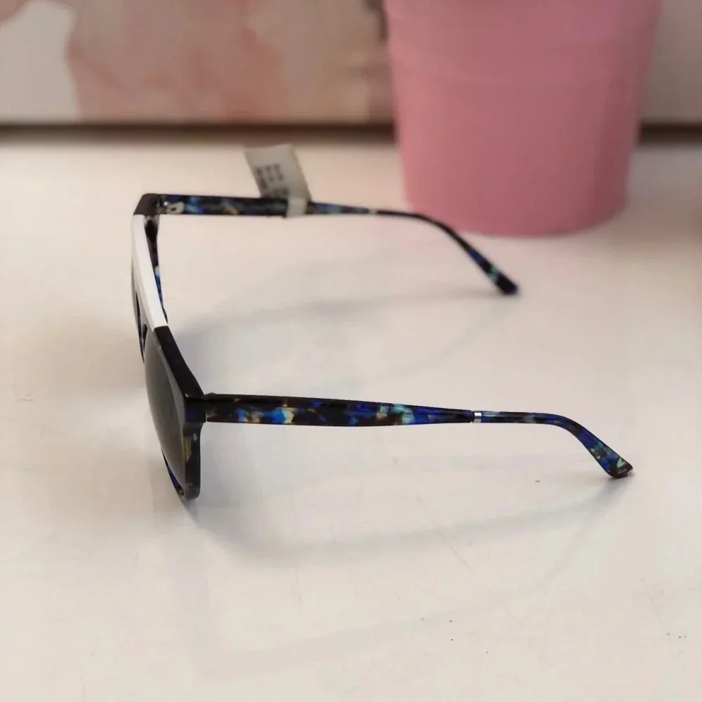. Nwt! SMOKE X MIRRORS Atomic 52mm Round Sunglasses
